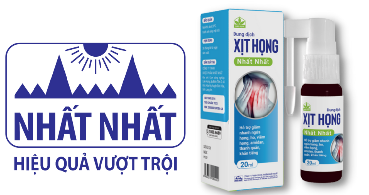 Xịt Họng Nhất Nhất